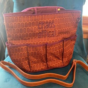 New Initials Inc. roomy travel/carry bag with matching adjustable strap
